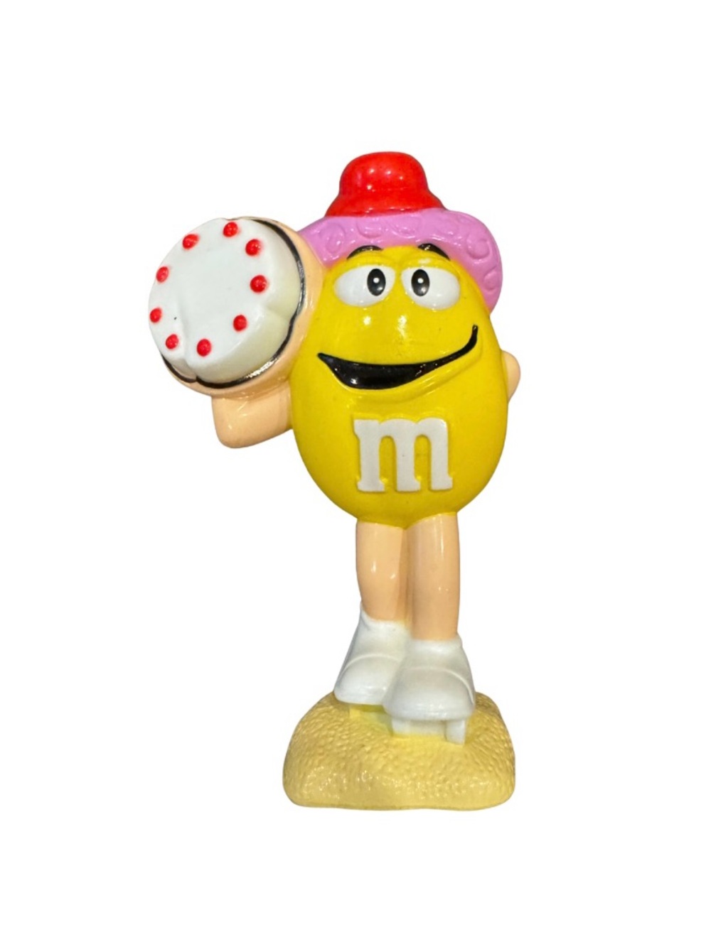 M&M'S Circus Clown Pie Thrower Yellow Figure 2005